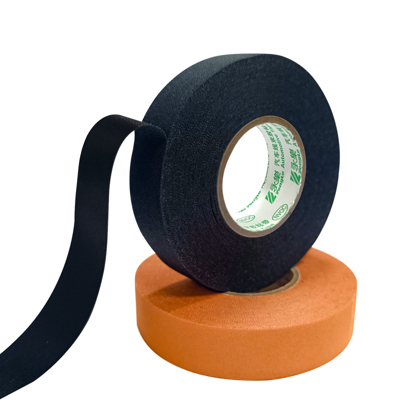 Black and orange Jinxiang PET cloth wire harness tape rolls